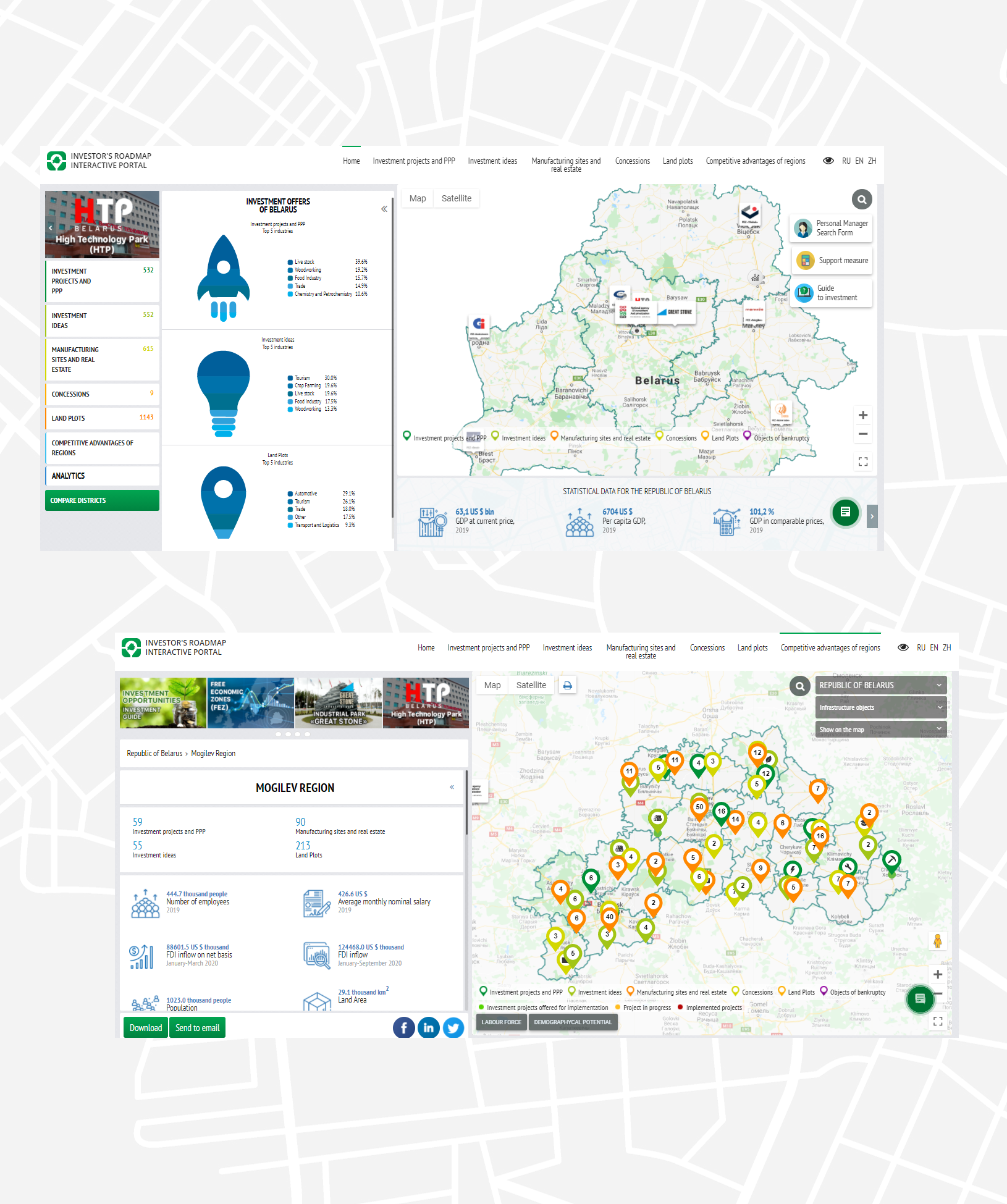 Interaktywny portal "Mapa drogowa inwestora"